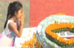 6-year-old daughter of martyred jawan pays tribute